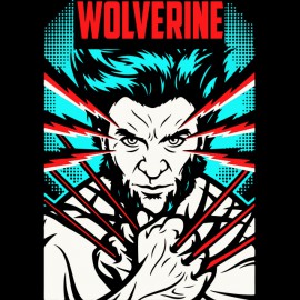 tee shirt wolverrine noir