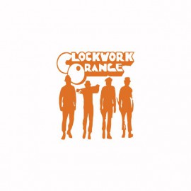 Tee shirt Clockwork Orange Mecanique orange / white