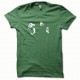 Camiseta Bruce Lee frasco blanco / verde