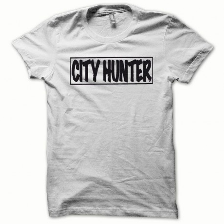 Tee shirt City Hunter blanc/noir