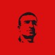 Tee shirt Eric Cantona noir/rouge