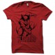 Tee shirt Wolverine noir/rouge