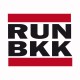 camiseta RUN BKK blanco