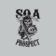 T-shirt Sons Of Anarchy soa PROSPECT black/gray