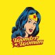 camiseta Wonder Woman amarillo