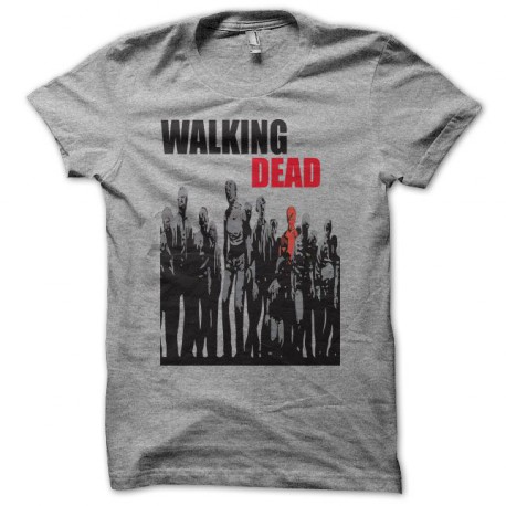 T-shirt The Walking Dead  gray