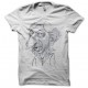 camiseta Gainsbourg caricature blanco