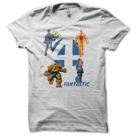 T-shirt The Fantastic Four Fantastic Four white