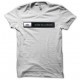 Tee shirt slide to unlock parodie  Apple iphone  noir/blanc