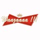 t-shirt funny Budweiser parody waazaaaa white