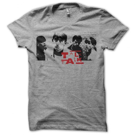 Tee shirt Talk Talk band gris