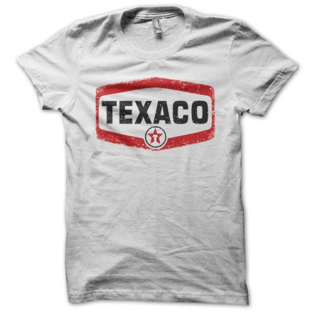 camiseta Texaco vintage blanco