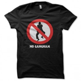 camiseta no Gangnam Style  강남 스타일 negro