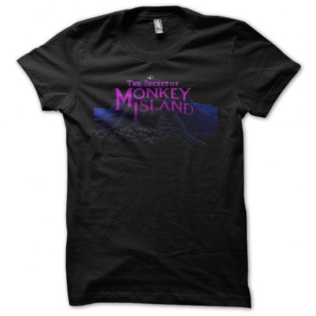 T-shirt Monkey Island oldies black