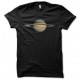 camiseta astronomía Planeta Saturno negro