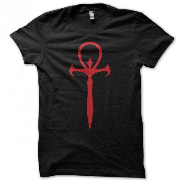 T-shirt vampire masquerade symbol black