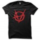 Camiseta vampiro Brujah clan symbol negro