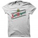 camiseta cerveza San Miguel classic blanco