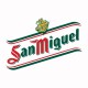 camiseta cerveza San Miguel classic blanco