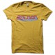 T-shirt Les Inconnus Biouman parody Bioman yellow