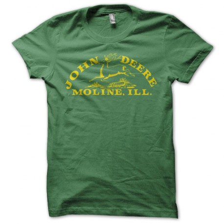 camiseta John Deere 1876 collector verde