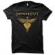 camiseta Bon Jovi golden negro