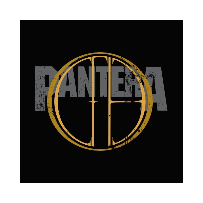 T-shirt Pantera CFH golden grungy black