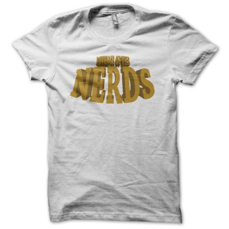 Tee shirt Revenge of the Nerds title blanc