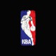 camiseta NBA vintage negro