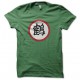 T-shirt symbol Tenshinhan Chiaotzu Crane's kanji green