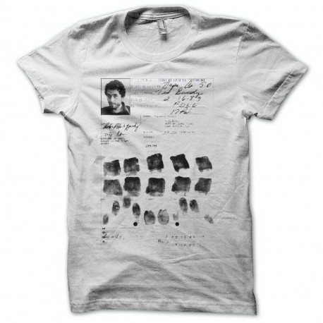 T-shirt Serial Killer Ted Bundy white