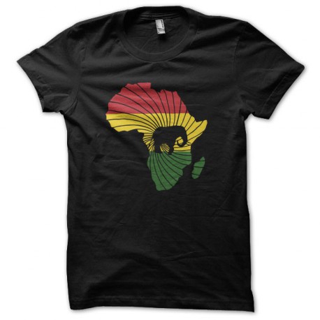 T-shirt africa unit black