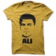 Camiseta Mohamed Ali negro/amarillo