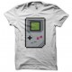 T-shirt Game Boy pixel art white
