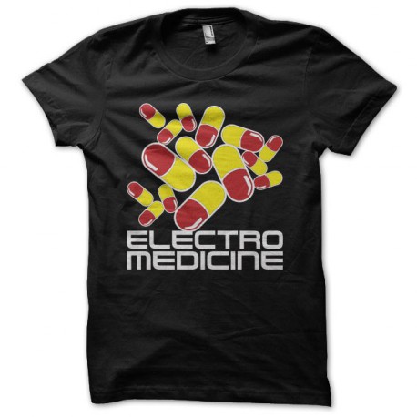 camiseta Electro Medicine capsules negro