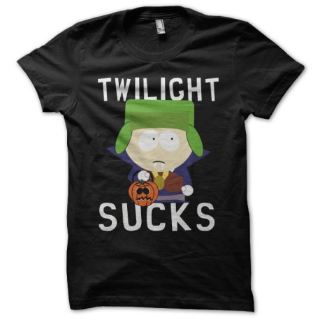 T-shirt Twilight Sucks Kyle vampire South Park parody black