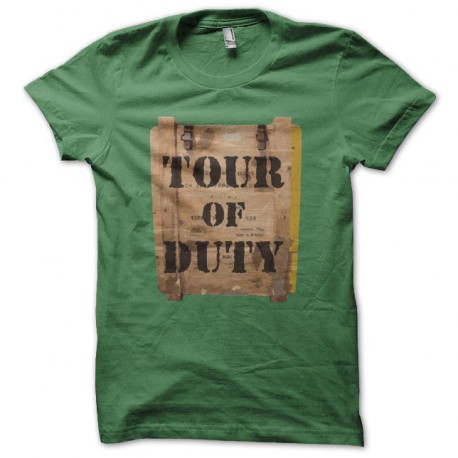 Tee shirt Tour of Duty vert