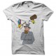 Tee shirt Inspecteur Gadget blanc