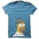 T-shirt Bart simpsons nirvana nevermind smell like teen spirit blue