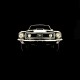 Tee shirt noir Ford Mustang