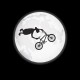 Tee shirt noir E.T biker