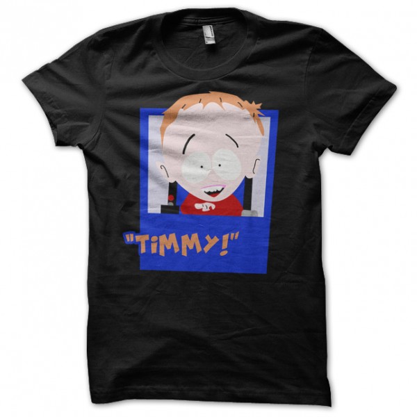 Timmy South Park t-shirt black parody