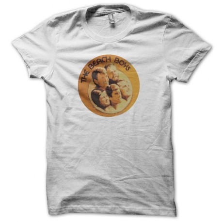 Tee shirt The Beach Boys fan art blanc