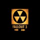 Tee shirt Fallout 3 nuclear artwork noir