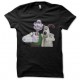 Wallace y Gromit camiseta negro