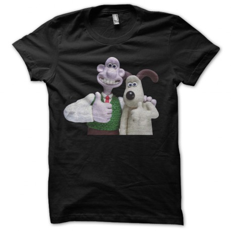 Wallace tee shirt and black gromit