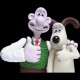 Wallace y Gromit camiseta negro