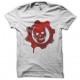 T Shirt Gears Of War sybol white art work