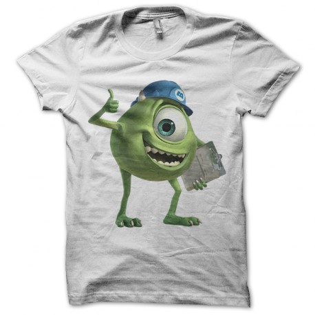 T camisa blanca fanart MikeWazowski3