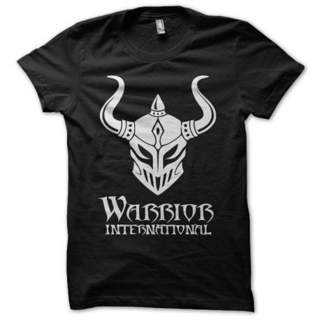 Tee shirt warrior international noir